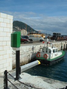 Radar gauge (pointing eastwards)