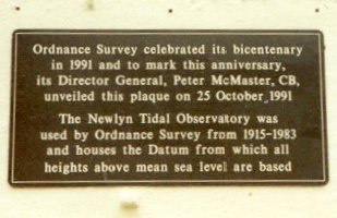 Bicentenary plaque