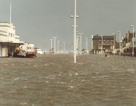 New Brighton, Wirral, February 1990.