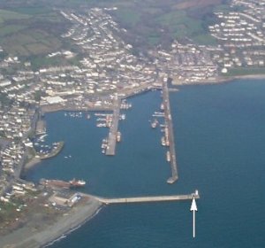 Tide gauge location (aerial view)